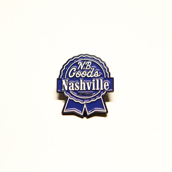 Blue Ribbon Enamel Pin