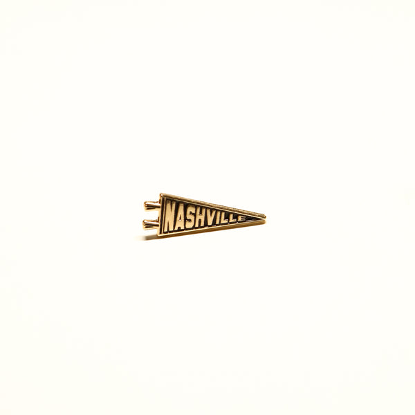 Nashville Pennant Banner Enamel Pin