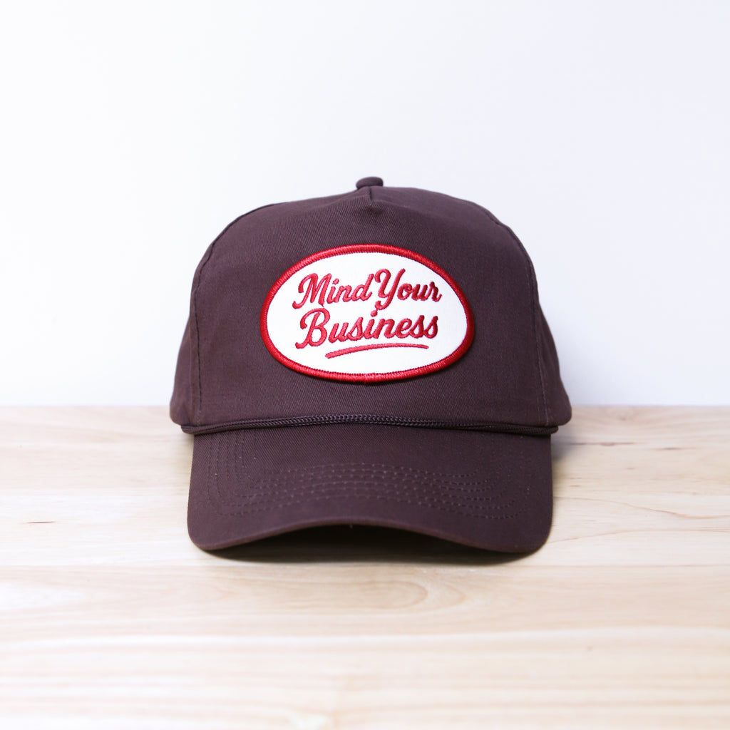 Mind Your Business Patch Hat