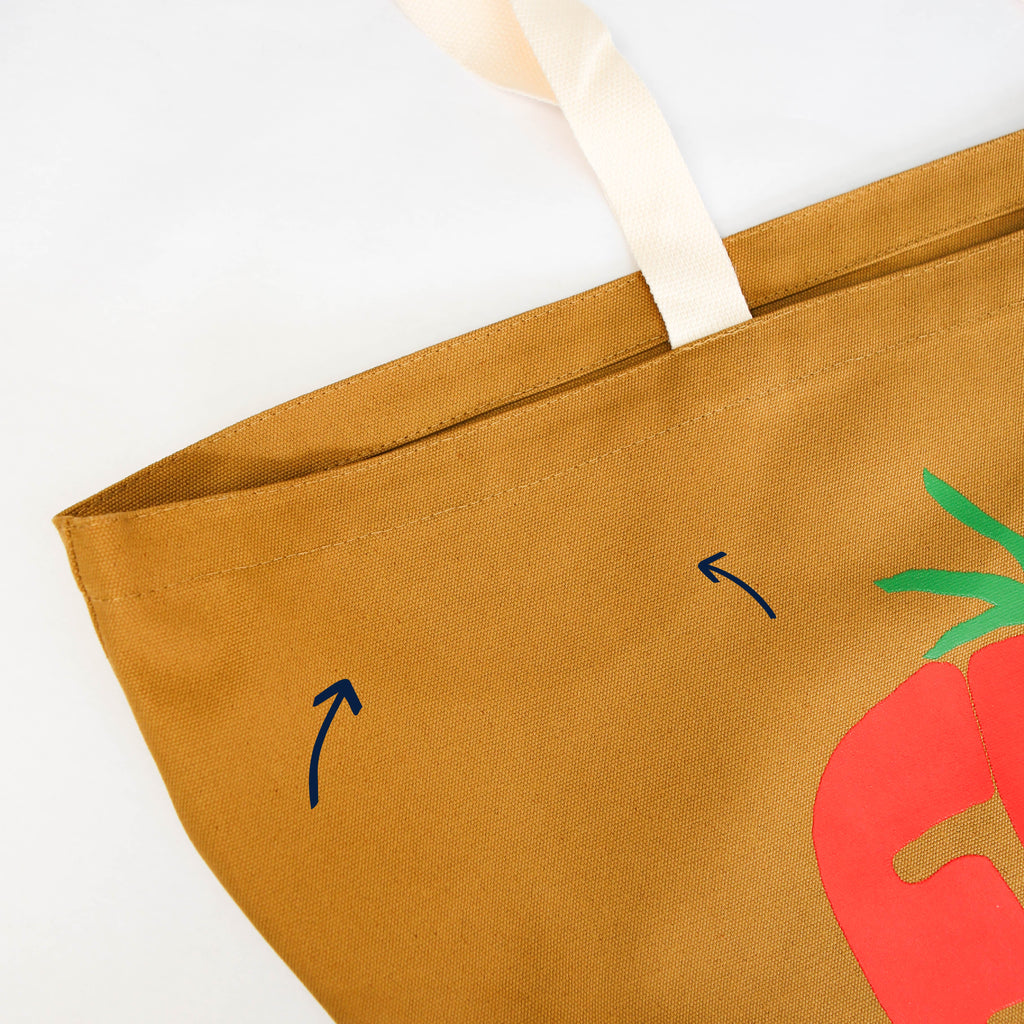 2026 East Nashville 🍅 G.O.A.T. Tote [B-STOCK READ DESCRIPTION]