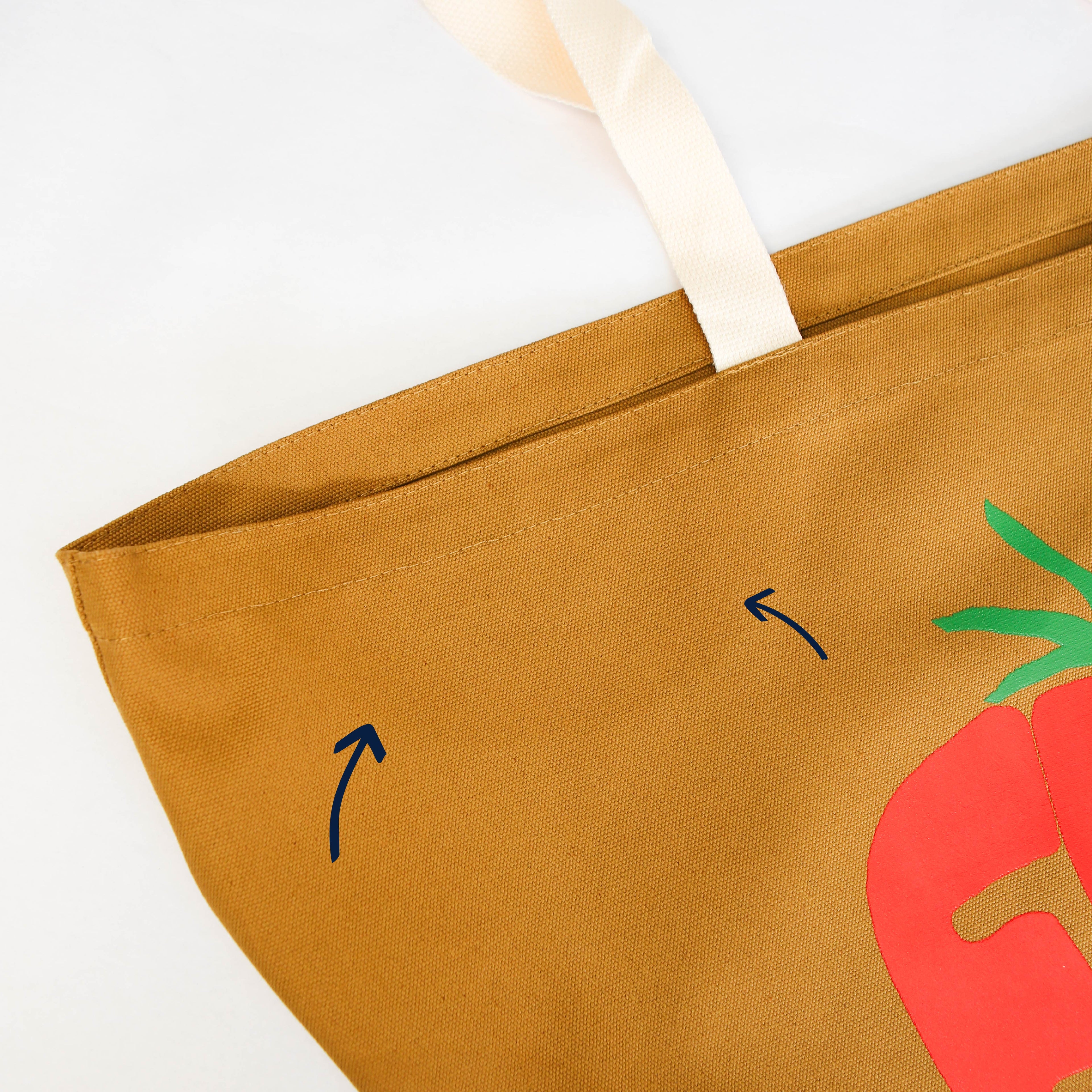 2026 East Nashville 🍅 G.O.A.T. Tote [B-STOCK READ DESCRIPTION]