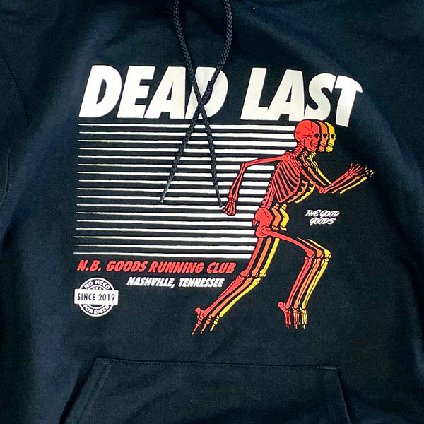 Dead Last Running Club Hoodie Sweatshirt