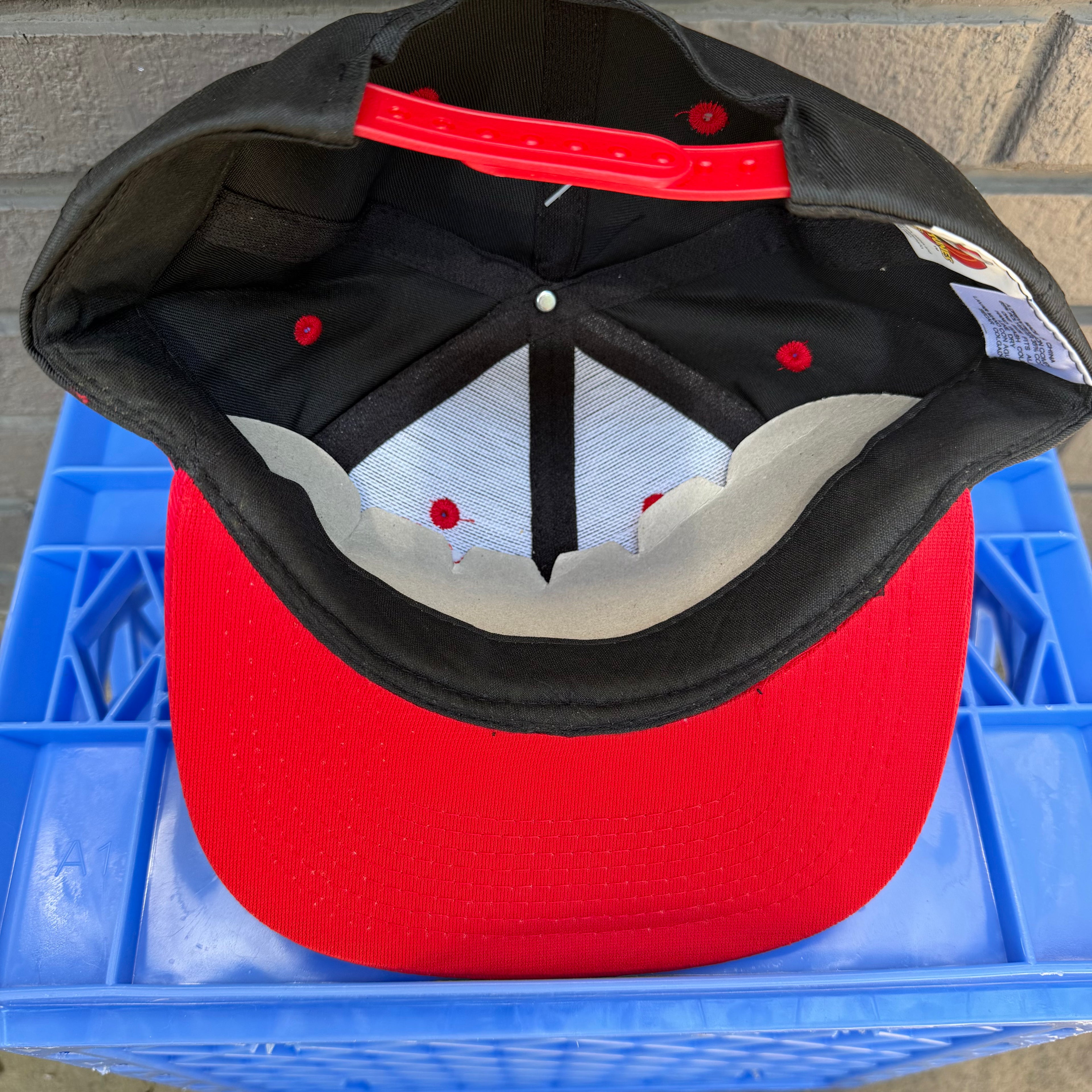 DEADSTOCK 90s Taz Racing NASCAR Two-Tone Snapback