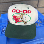 DEADSTOCK 90s Two-Tone Co-Op Horse Feed Snapback