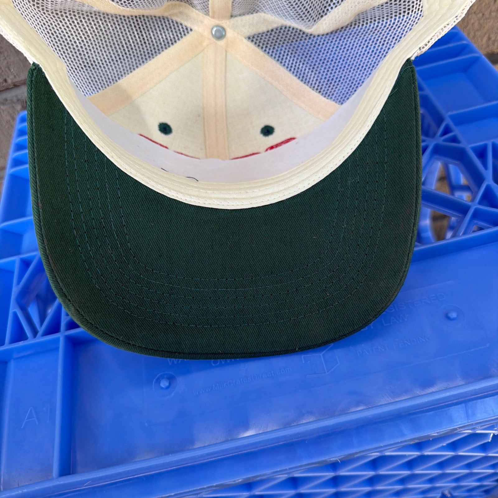 DEADSTOCK 90s Two-Tone Co-Op Horse Feed Snapback