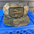 DEADSTOCK 80s Dekalb Missouri Realtree K-Products Snapback miUSA