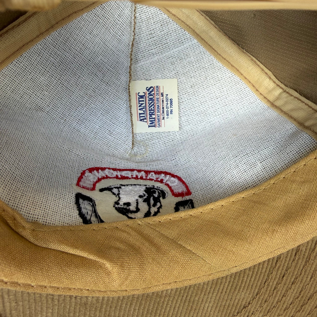 DEADSTOCK 80s Champions Choice Corduroy Snapback miUSA