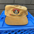 DEADSTOCK 80s Champions Choice Diamond Crystal Corduroy Snapback miUSA