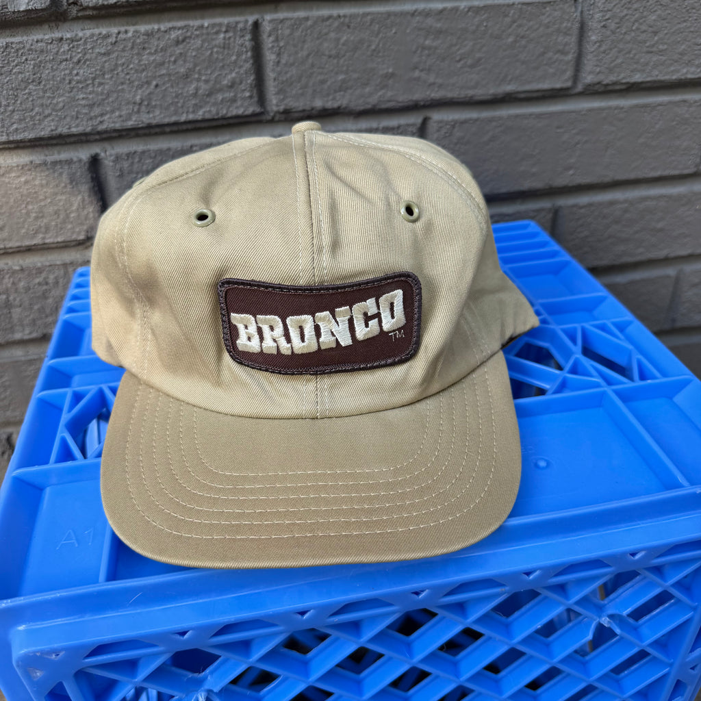 DEADSTOCK 70s/80s Bronco Patch Snapback miUSA