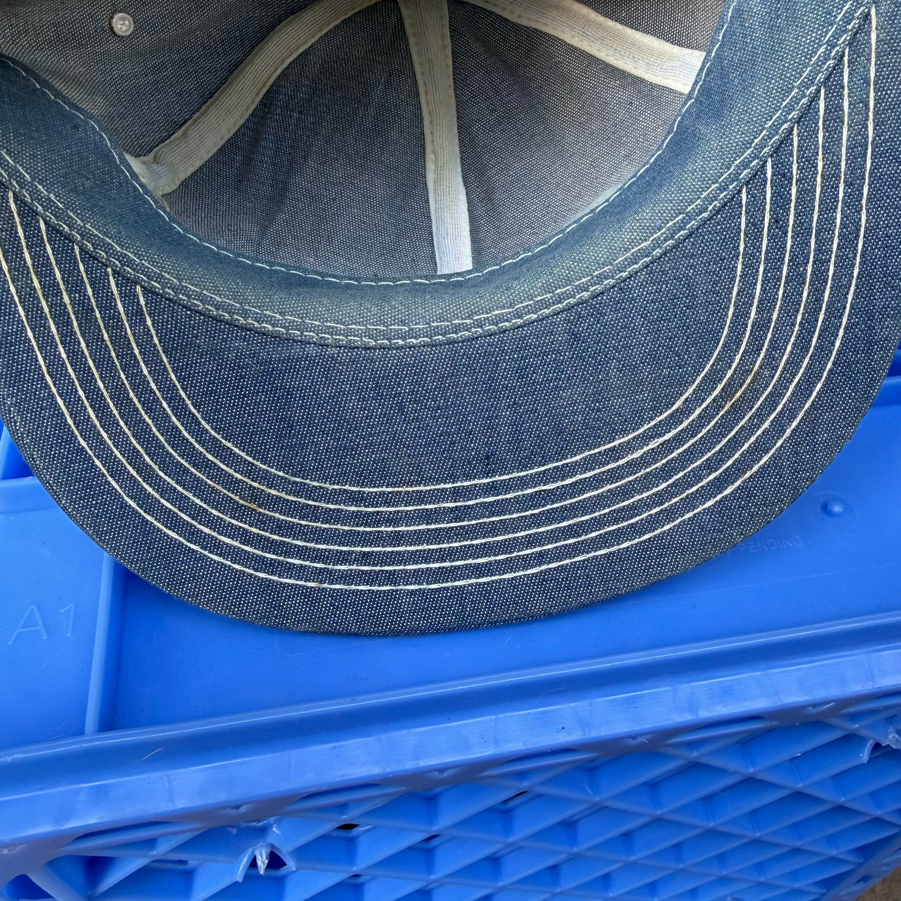 DEADSTOCK 70s/80s K-Products Majors Denim Patch Snapback miUSA
