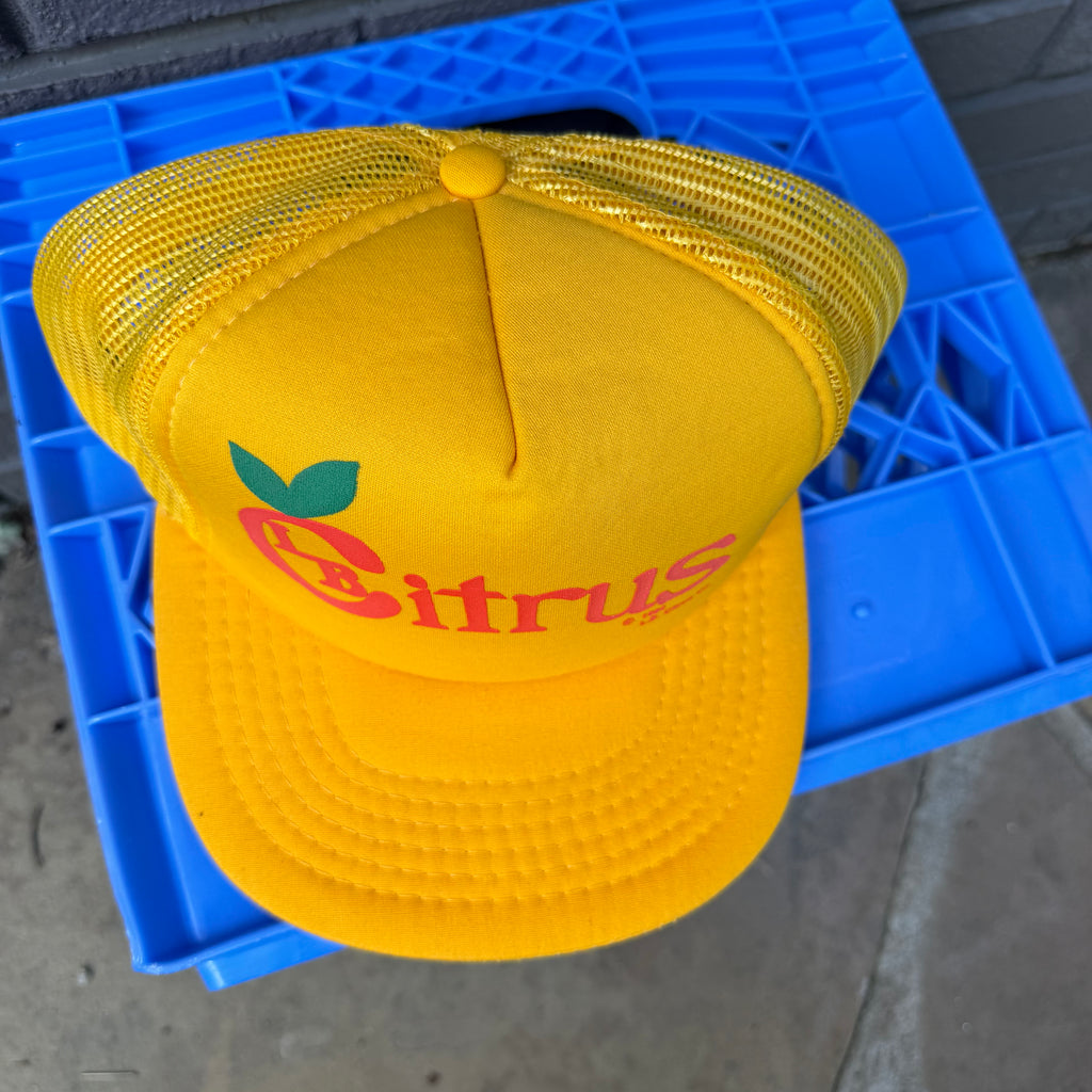 DEADSTOCK 80s L.B. Citrus Snapback
