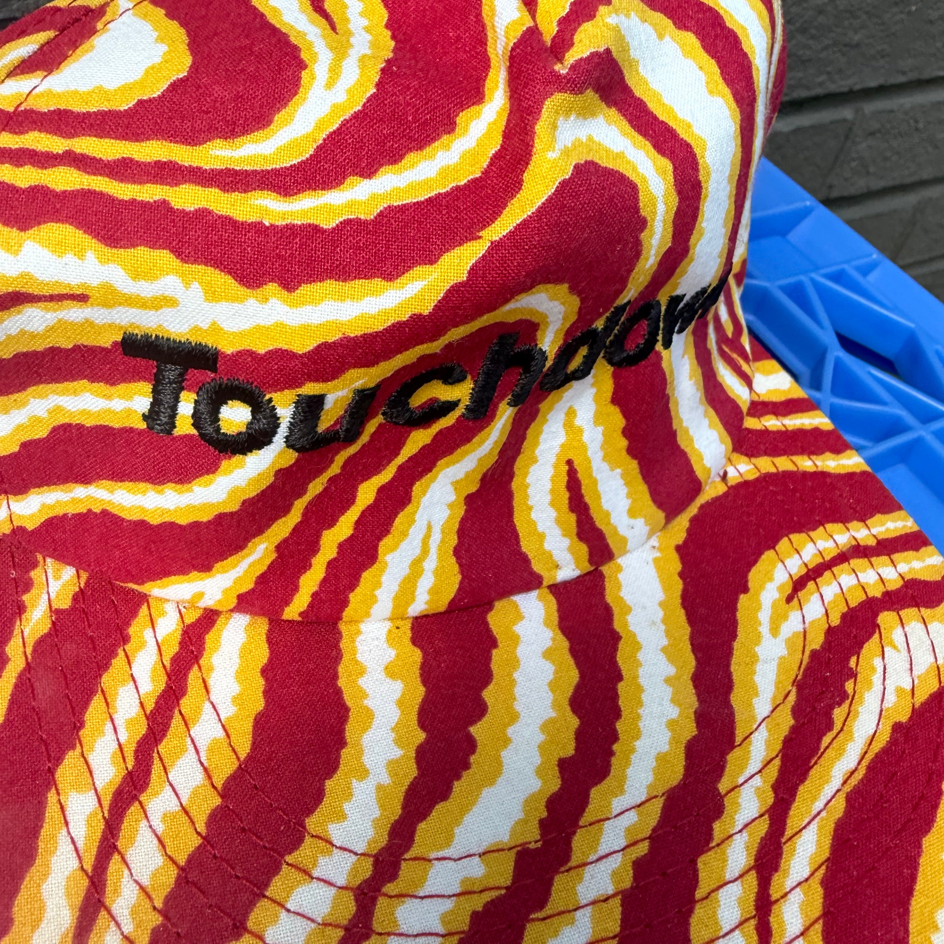 DEADSTOCK Touchdown Herbicide Swirl Print Snapback miUSA