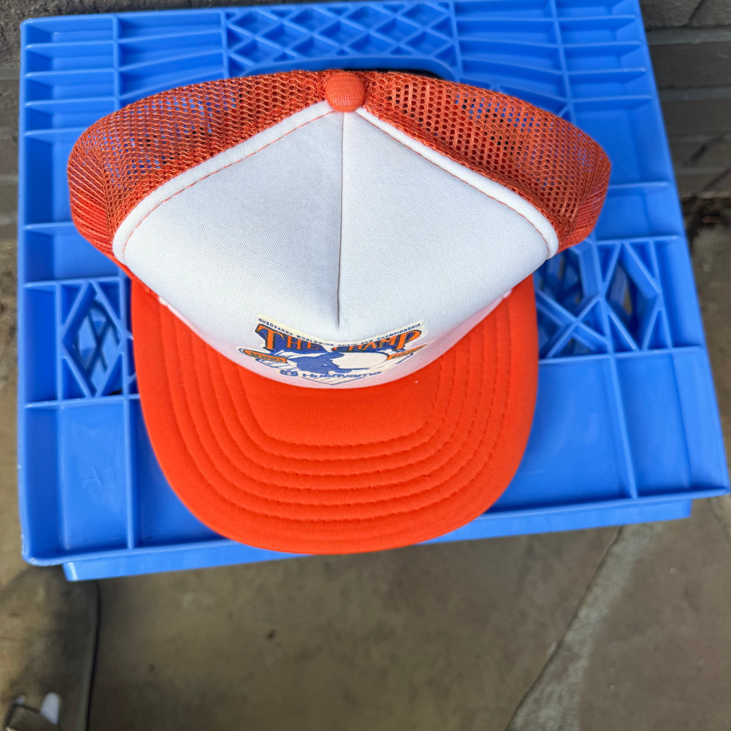 DEADSTOCK 80s Husqvarna Champ Two-Tone Snapback