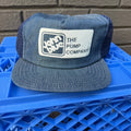 DEADSTOCK 80s John Blue Denim Snapback miUSA