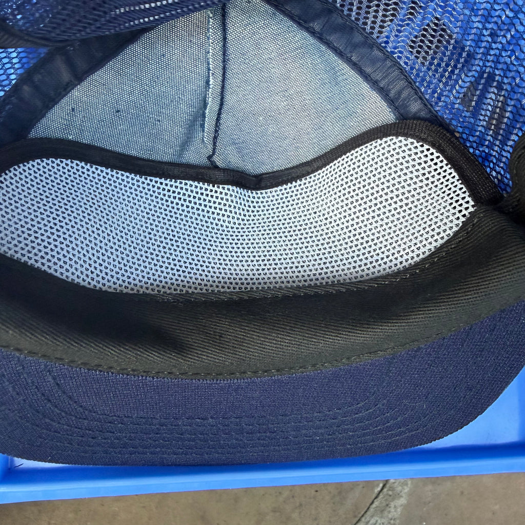 DEADSTOCK 80s John Blue Denim Snapback miUSA