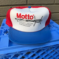 DEADSTOCK 80s Motto Barbed Wire Snapback miUSA