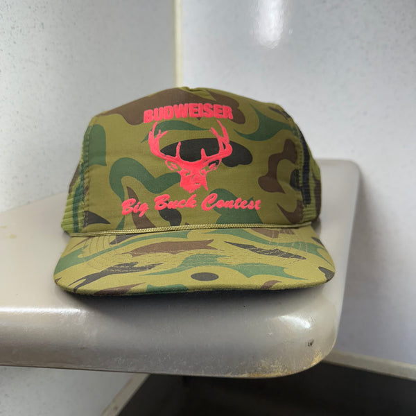 Deadstock Budweiser Big Buck Camo Snapback