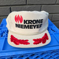 DEADSTOCK 80s/90s Krone Niemeyer Scrambled Eggs Snapback