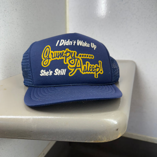 80s Novelty Humor Foam & Mesh Snapback