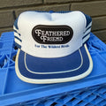DEADSTOCK 80s 3-Stripe San Sun Feathered Friend Snapback