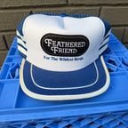 DEADSTOCK 80s 3-Stripe San Sun Feathered Friend Snapback
