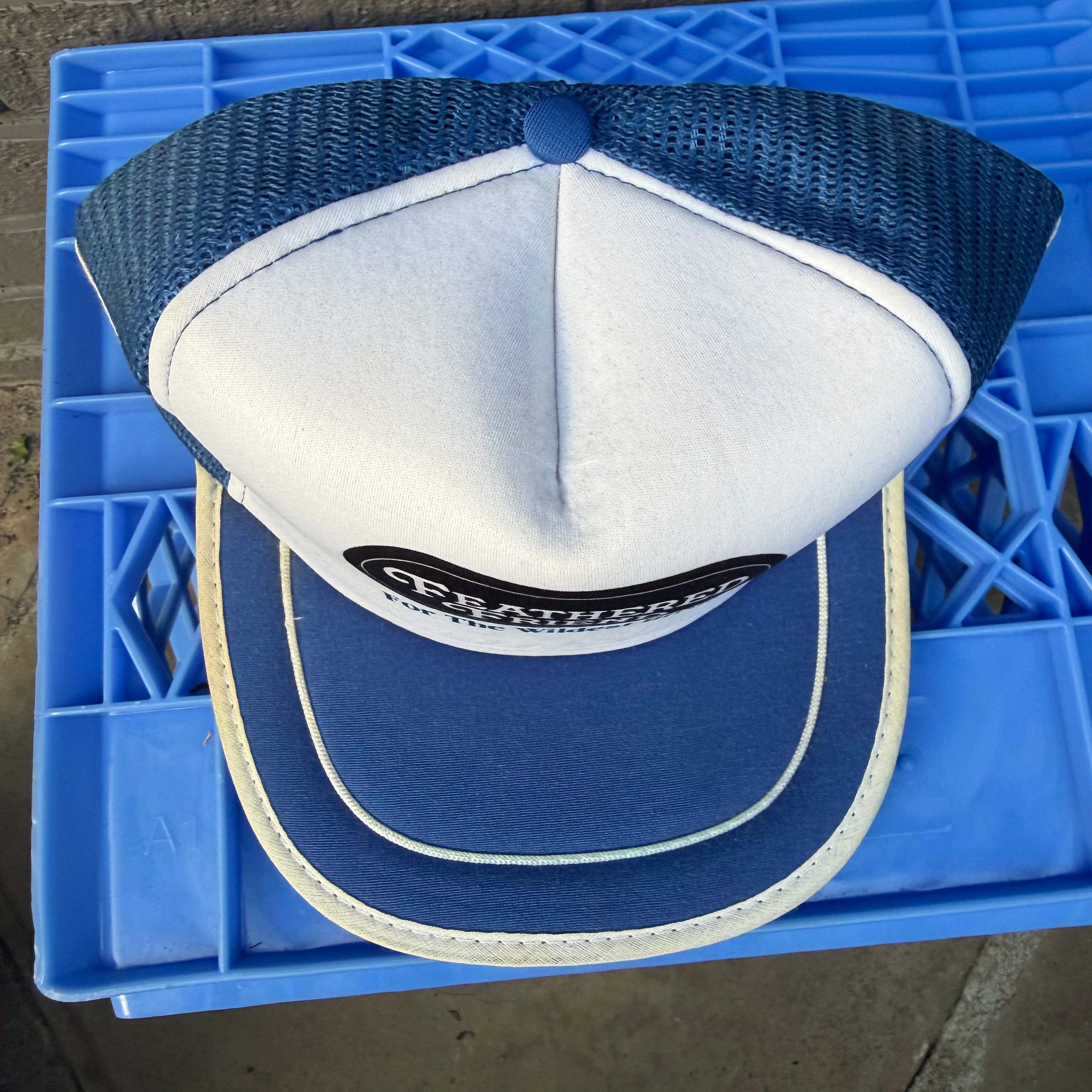 DEADSTOCK 80s 3-Stripe San Sun Feathered Friend Snapback