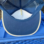 DEADSTOCK 80s 3-Stripe San Sun Feathered Friend Snapback