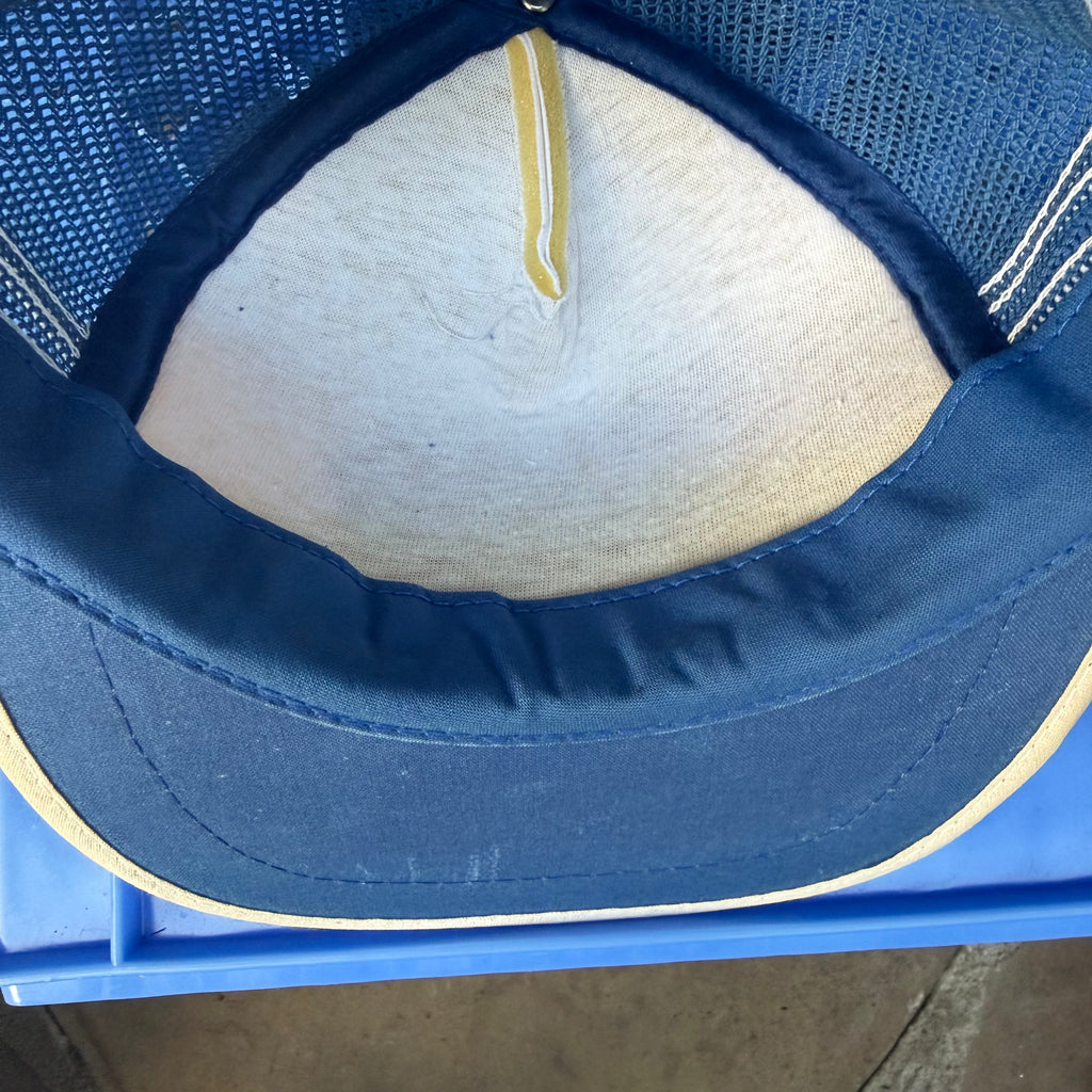 DEADSTOCK 80s 3-Stripe San Sun Feathered Friend Snapback