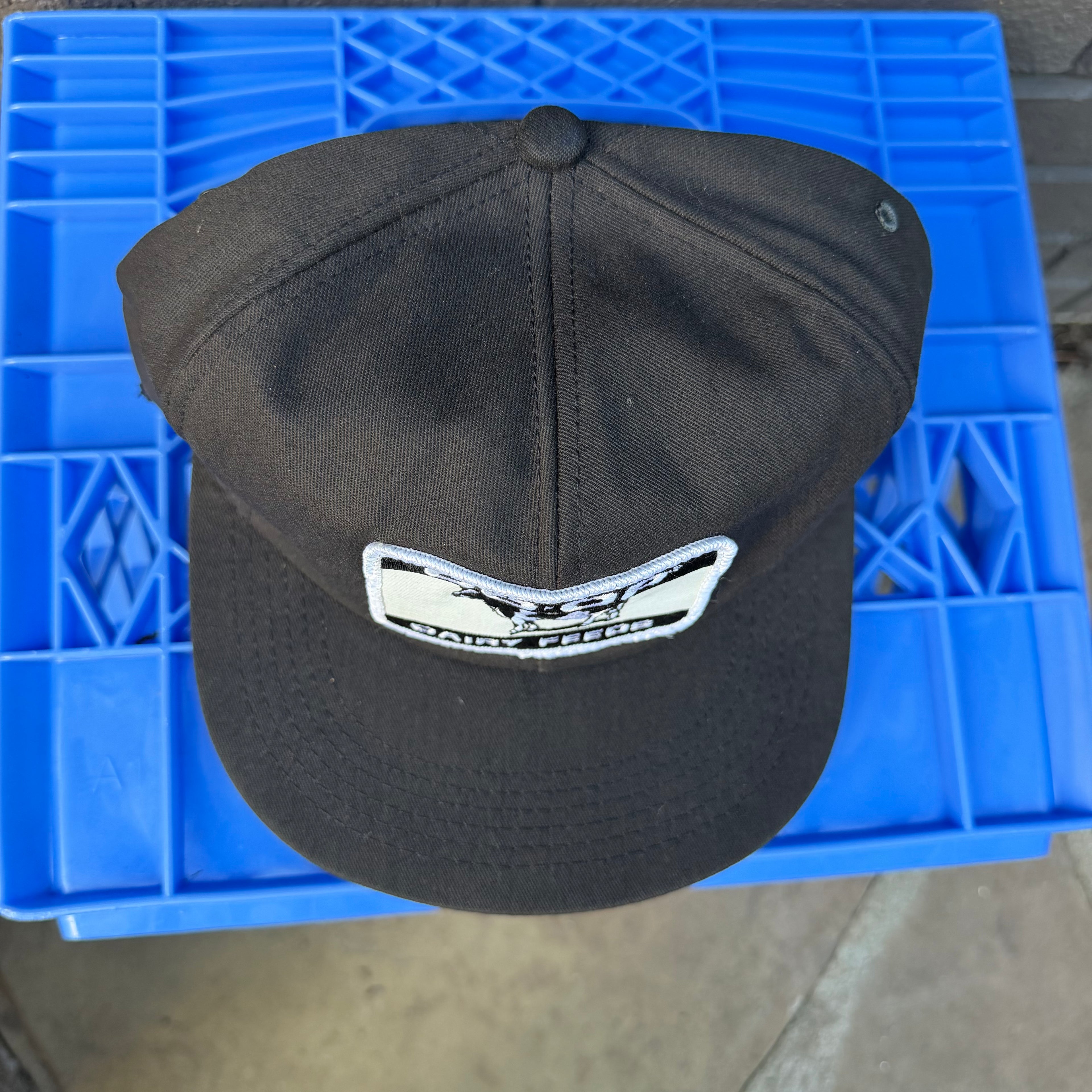 DEADSTOCK 80s Co-Op Dairy Feeds K-Products Snapback miUSA