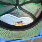 DEADSTOCK 80s/90s Iridescent Color Change Dekalb Swingster Snapback miUSA