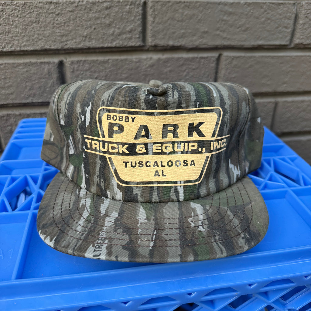 DEADSTOCK 80s Realtree Bobby Park Snapback miUSA