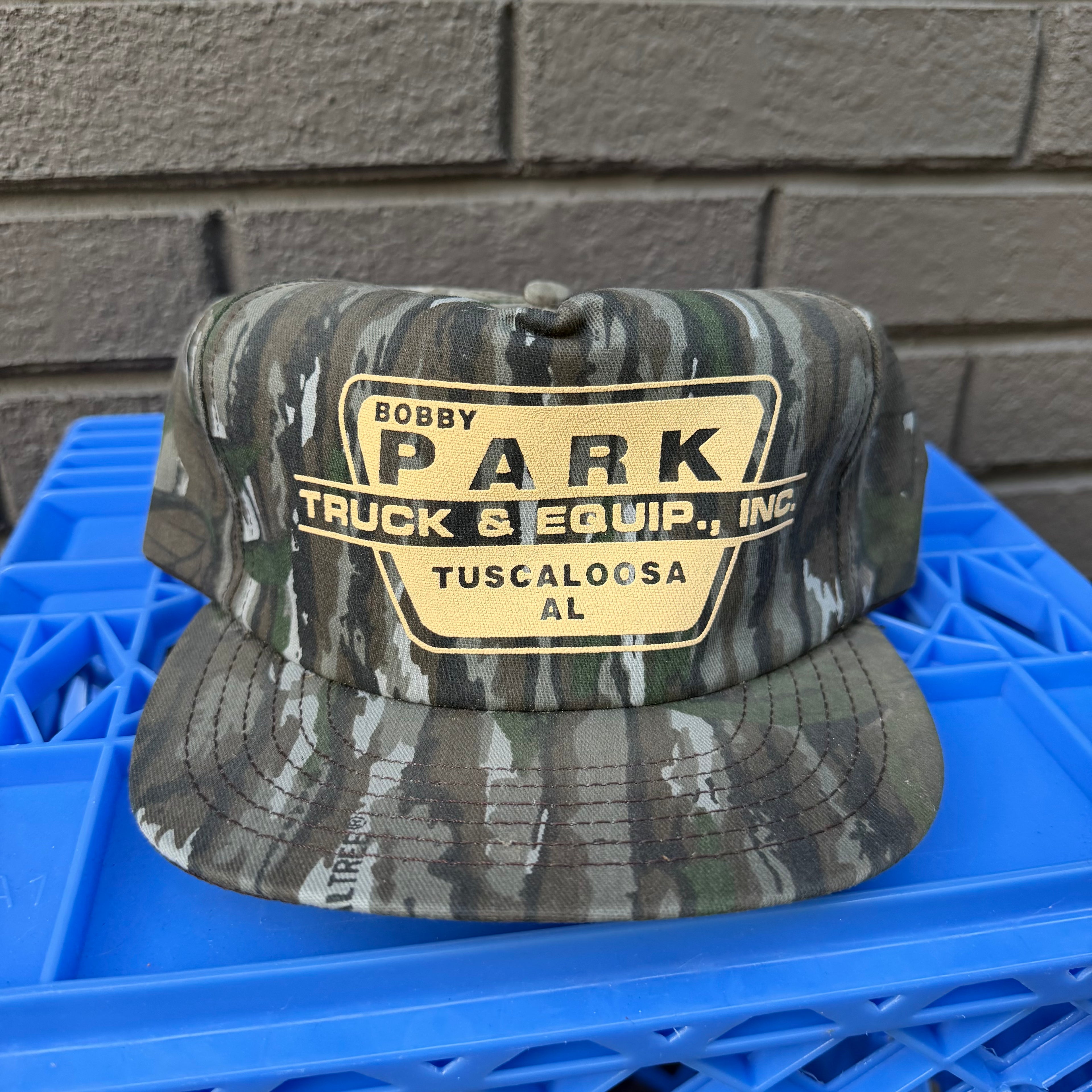DEADSTOCK 80s Realtree Bobby Park Snapback miUSA