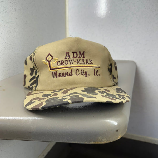 Mound City, IL Grow-Mark Camo Snapback
