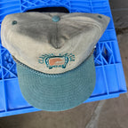 DEADSTOCK 90s Two-Tone Stonewash Classic Cattle Company Snapback