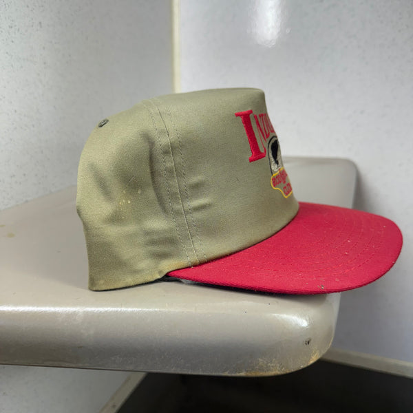 Deadstock 90s Indiana Rod & Reel Two Tone Snapback miUSA