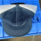 DEADSTOCK 70s/80s Farm Credit Patch Denim Snapback miUSA