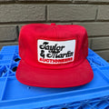 DEADSTOCK 80s Taylor & Martin Patch K-Products Snapback miUSA