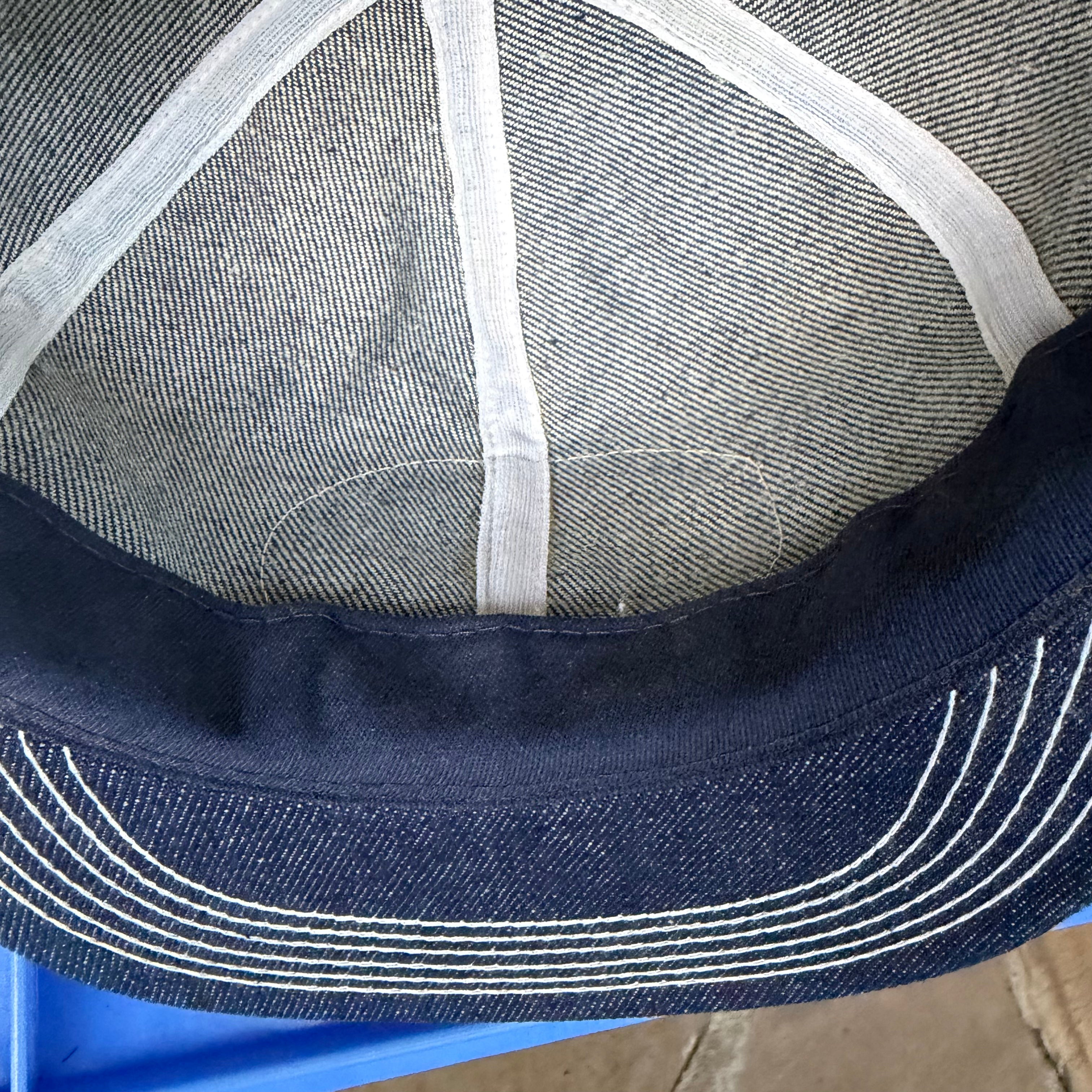 DEADSTOCK 70s/80s Happy Valley Livestock Patch All Denim Snapback miUSA