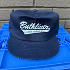 DEADSTOCK 80s Navy Bulkliner Snapback miUSA