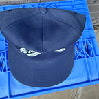DEADSTOCK 80s Navy Bulkliner Snapback miUSA