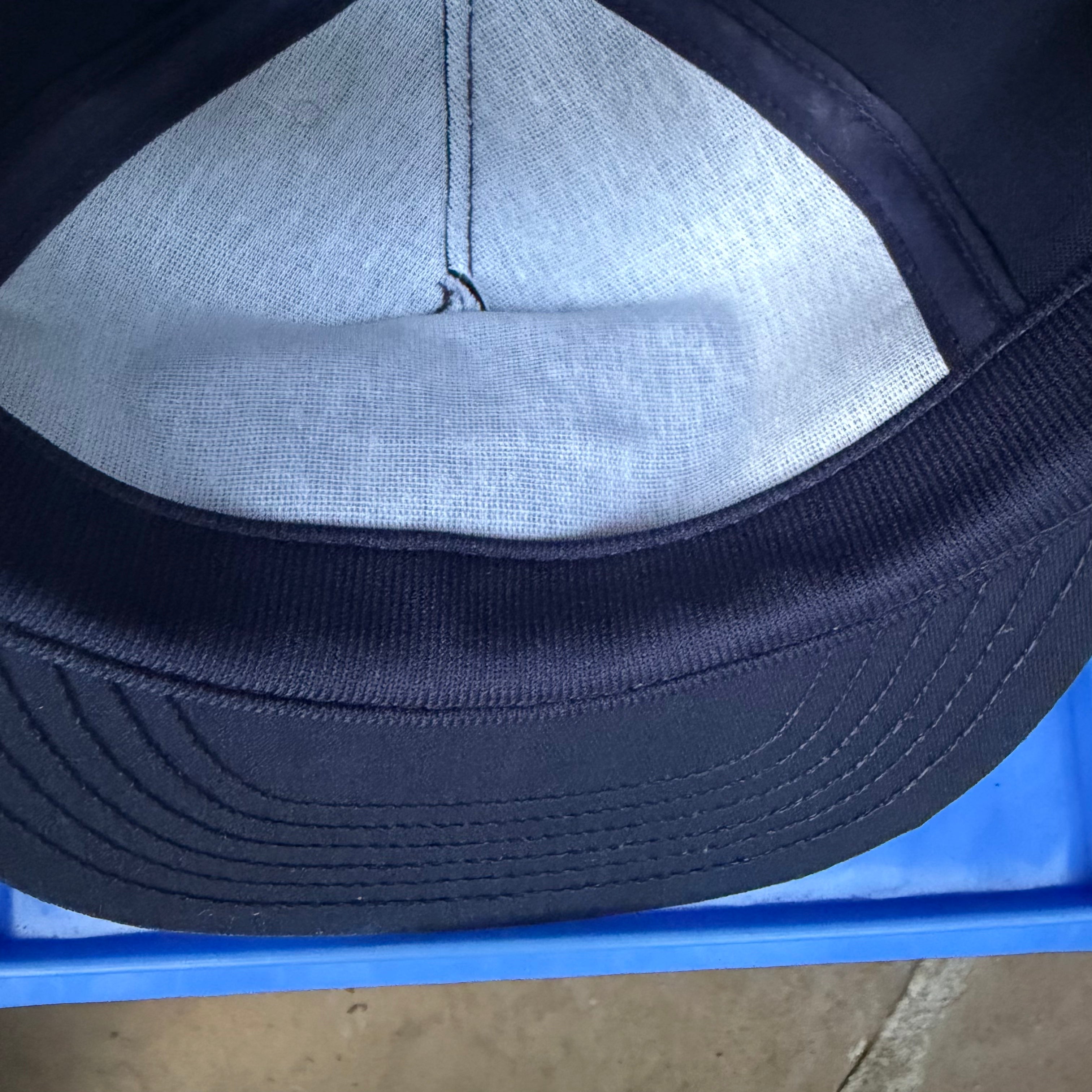 DEADSTOCK 80s Navy Bulkliner Snapback miUSA
