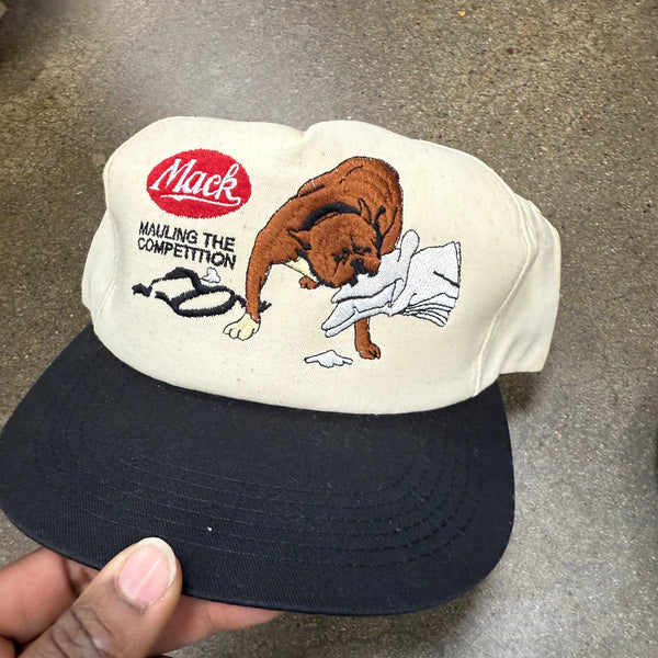 DEADSTOCK 80s K Products Mack Mauling The Competition Snapback miUSA