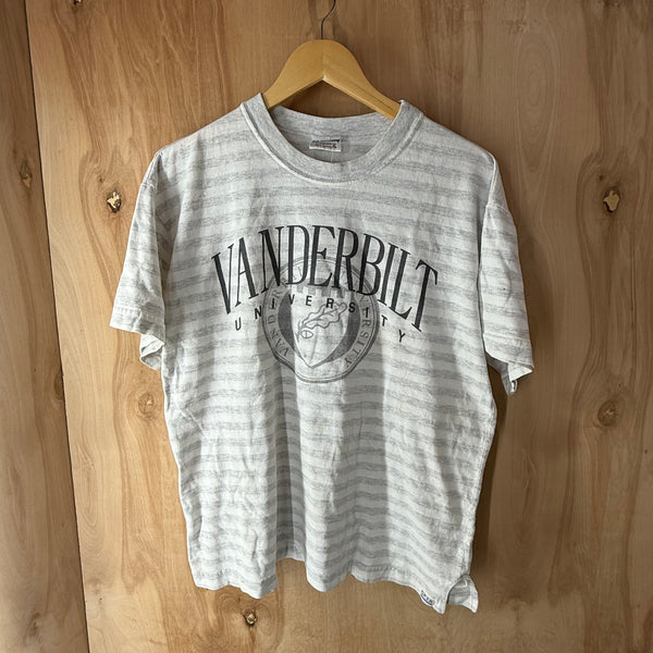 90s Vanderbilt Gear for Sport Striped Tee - XL miUSA