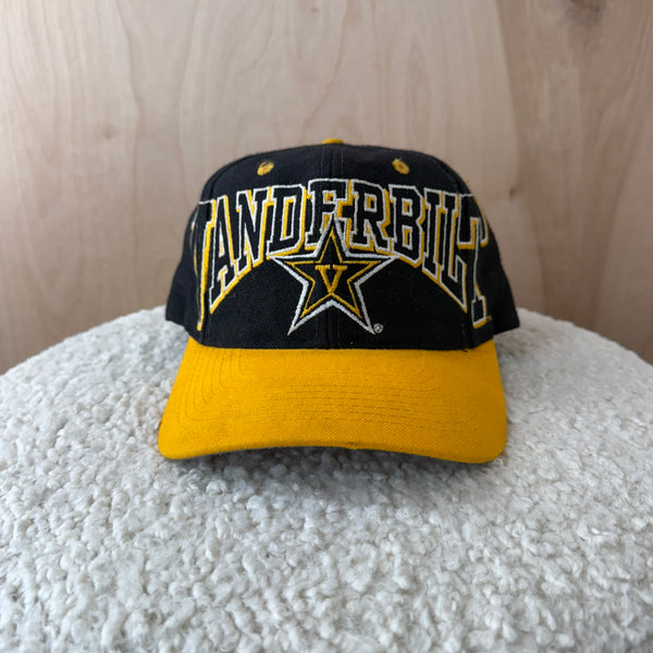 Late 80s Vanderbilt Top of the World Wool Blend SnapBack