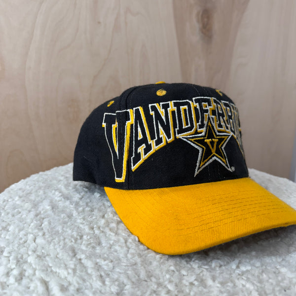 Late 80s Vanderbilt Top of the World Wool Blend SnapBack