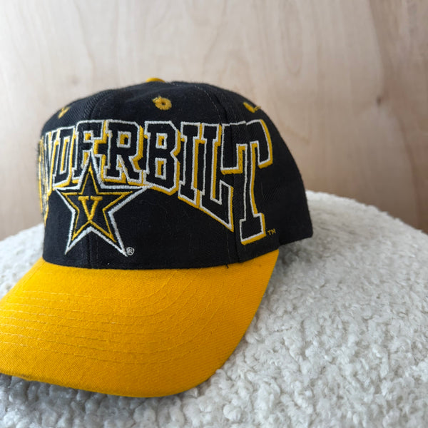 Late 80s Vanderbilt Top of the World Wool Blend SnapBack