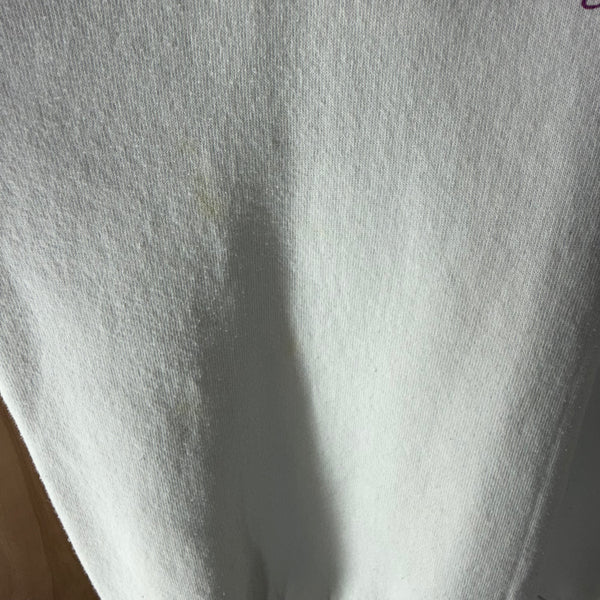 80s Vandy White Raglan Crewneck - L miUSA