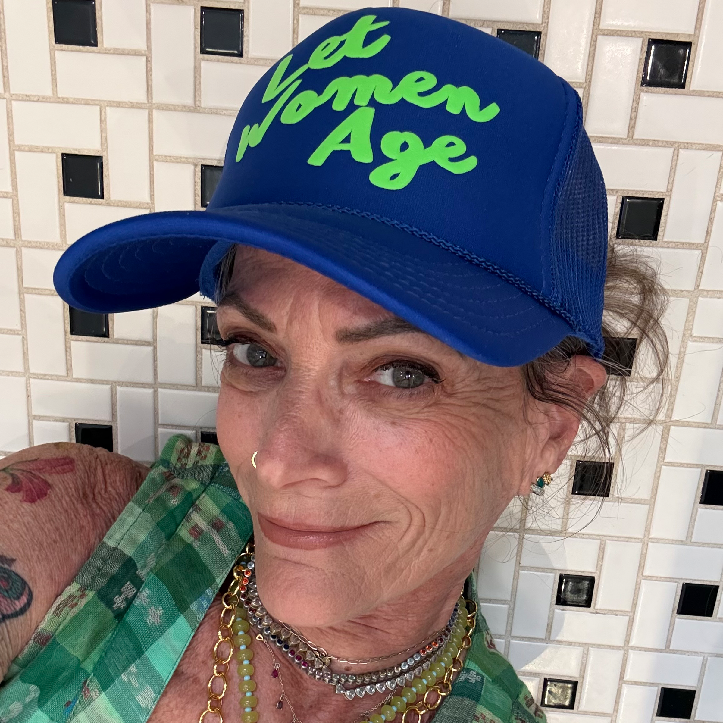 “Let Women Age” Foam Trucker Hat