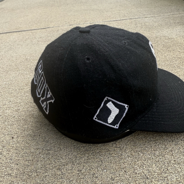 90s LOW PROFILE OG White Sox Blockhead Wool Snapback