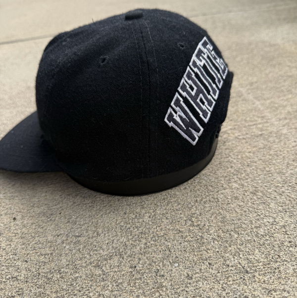90s LOW PROFILE OG White Sox Blockhead Wool Snapback